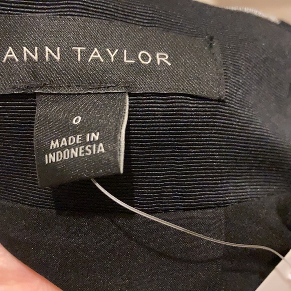 Plaid Front Slit Pencil Skirt, size-0, White/Black/Grey,Lined - Picture 9 of 11